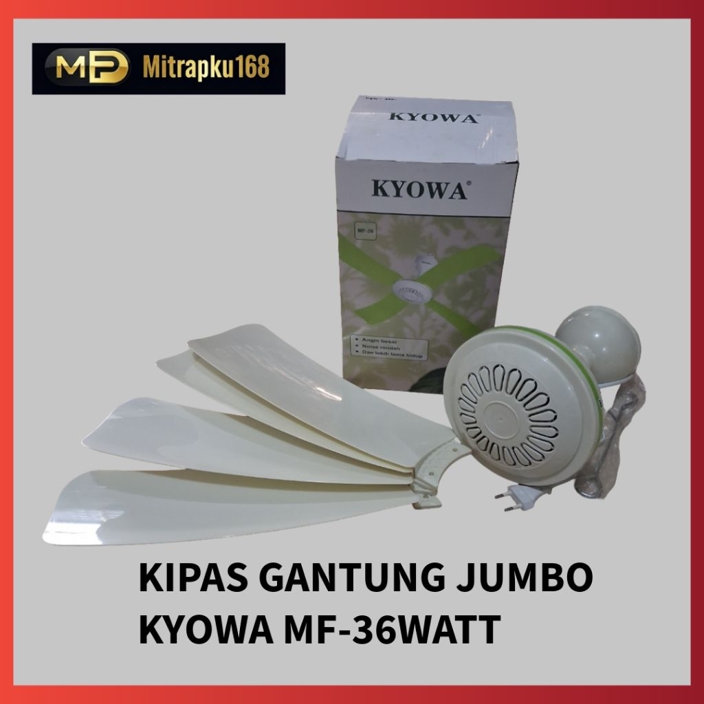 Kipas Plafon Jumbo Kyowa 36 Watt M-36 / Kipas Gantung Jumbo