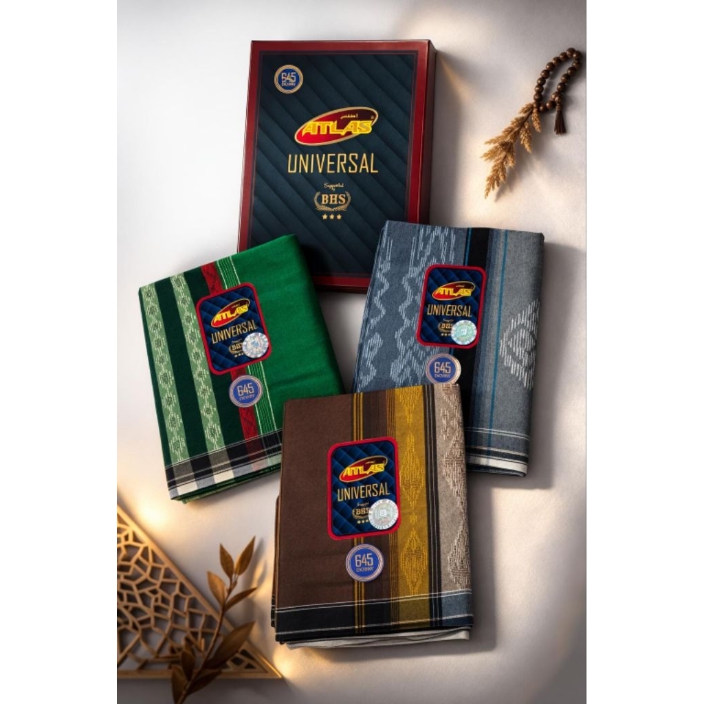 Sarung Tenun Dewasa Atlas Songket Premium 720 hampers lebaran idul fitri