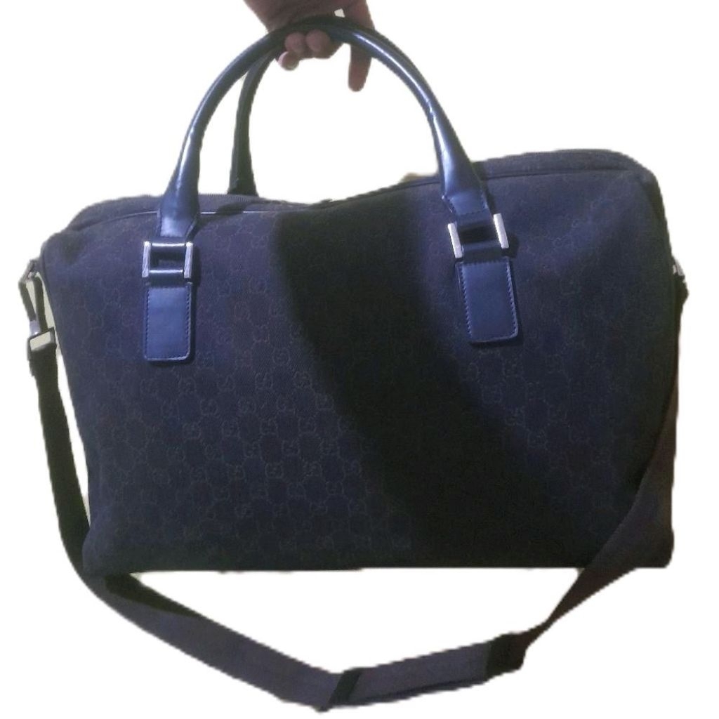 Murah boss ku.. GUCCI boston big travel bag authentic tas original wanita asli