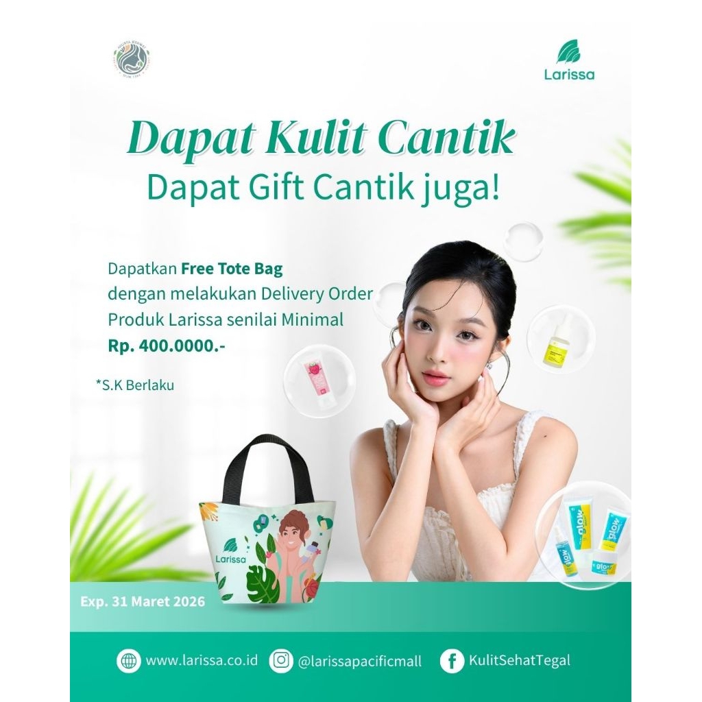 Tote Bag Larissa Aesthetic Center