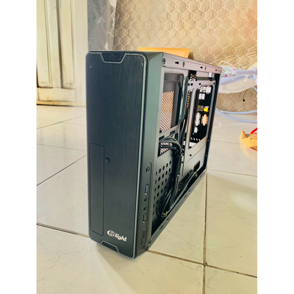 Casing PC Enlight EN-120 Case Desktop Mini Mulus Bekas