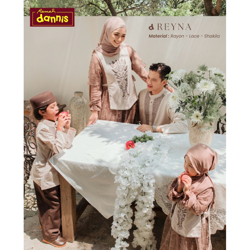 Dannis/ D' Reyna/ Abaya/ Koko/ Jubah anak/ Taqwa anak