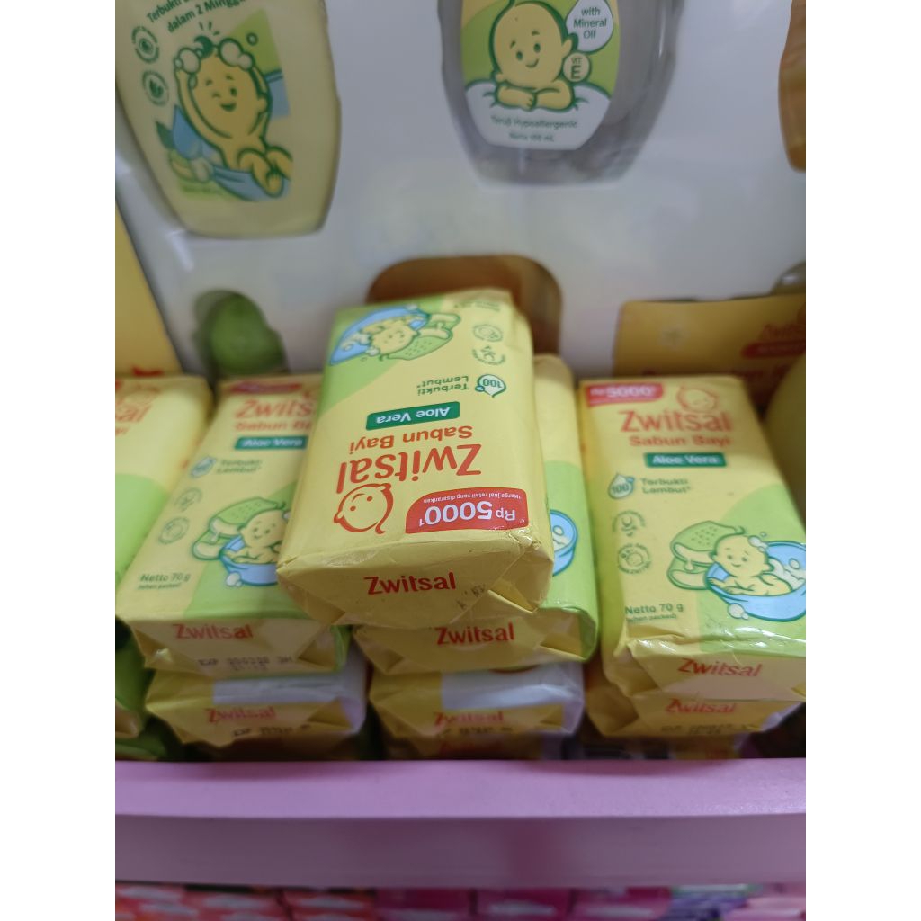 Zwitsal sabun mandi bayi