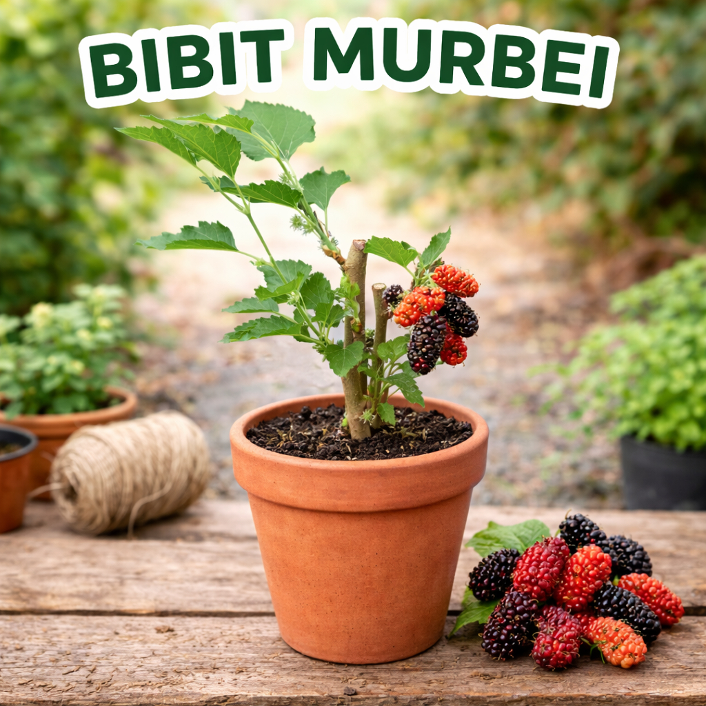 Bibit murbei tanaman murbei/mulberry bibit tanaman murbei