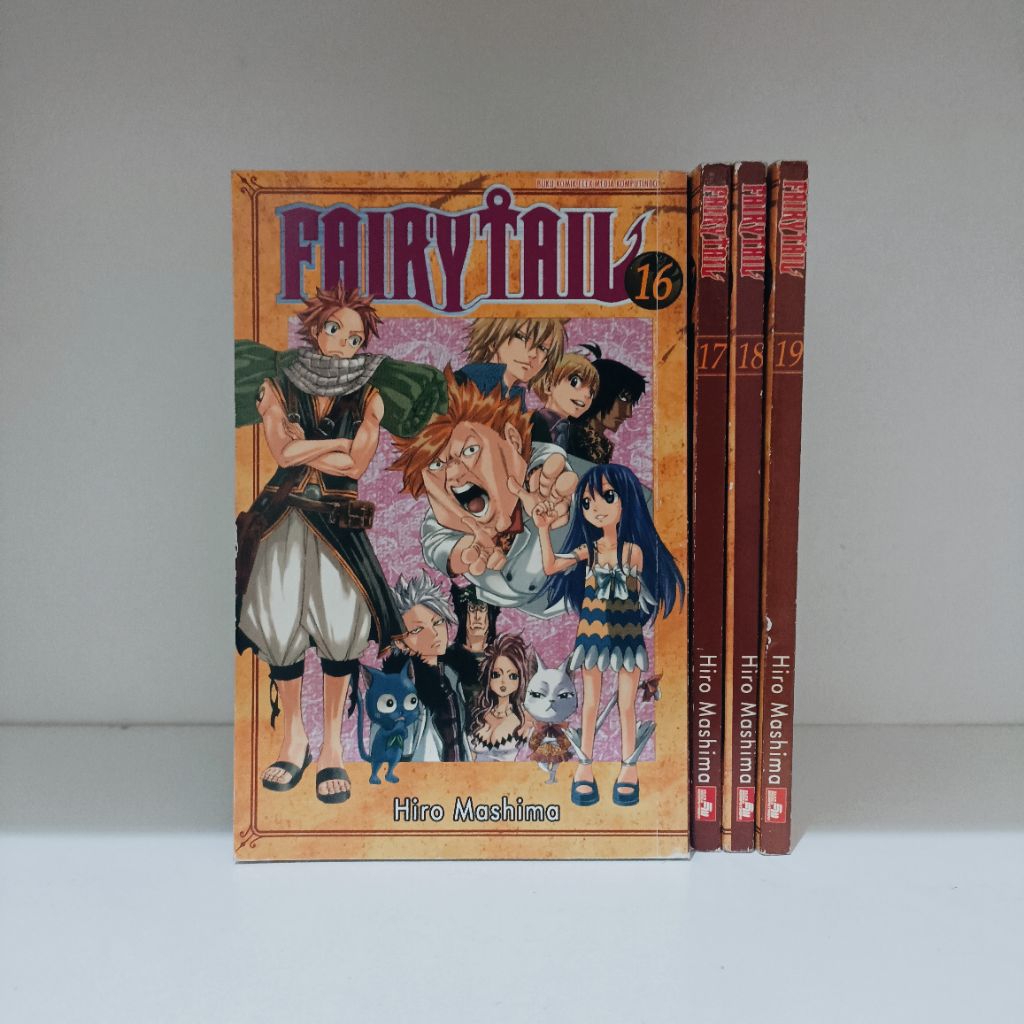 Komik fairy tail set 16-19