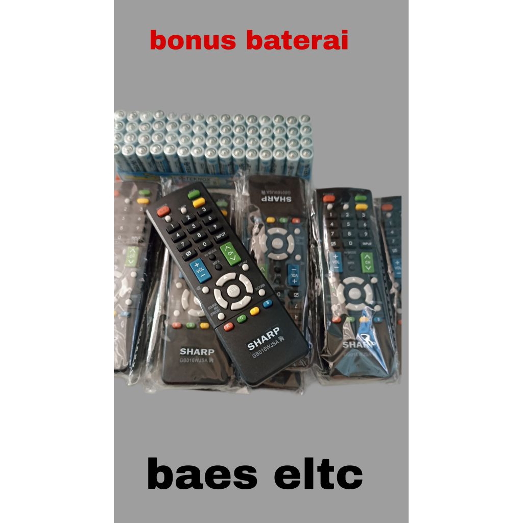 REMOTE-TV-LCD/LED-SHARP-REMOTE-TV-LCD/LED/TABUNG-SHARP-REMOTE-TV-SHARP