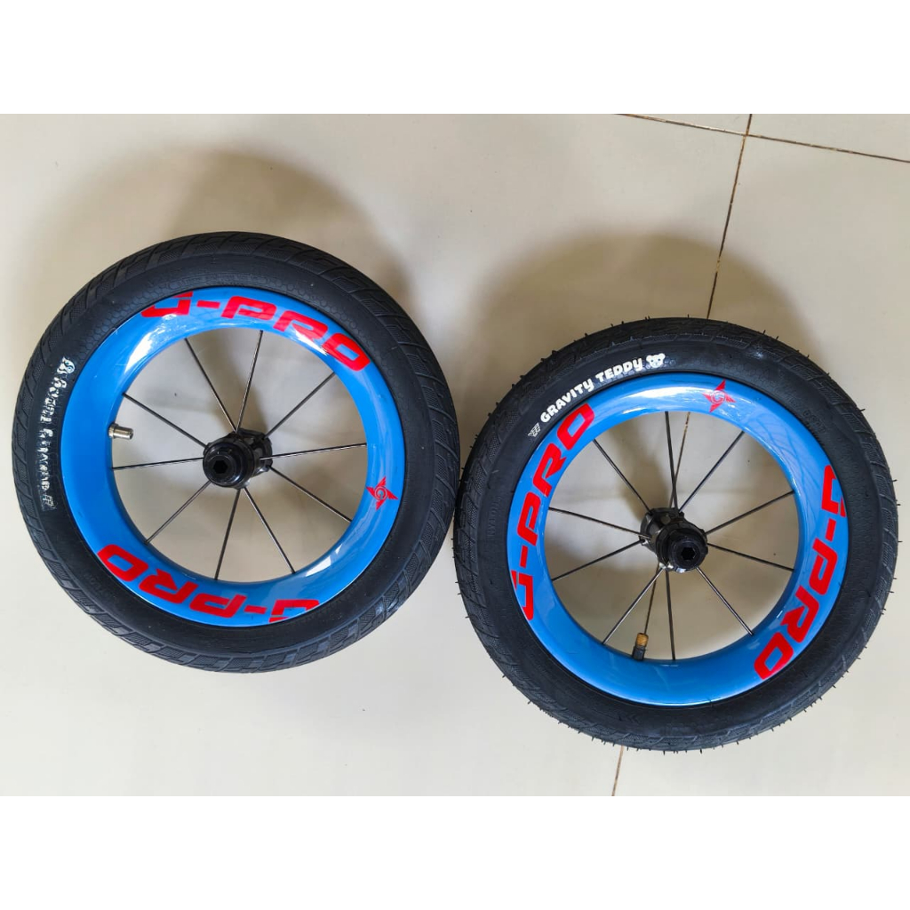 Wheelset Carbon Gipsy G Pro Balance Bike Pushbike Preloved