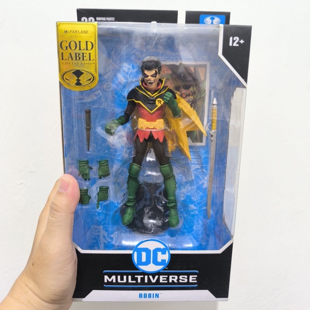 DC Multiverse McFarlane Robin Infected Vampire Batman