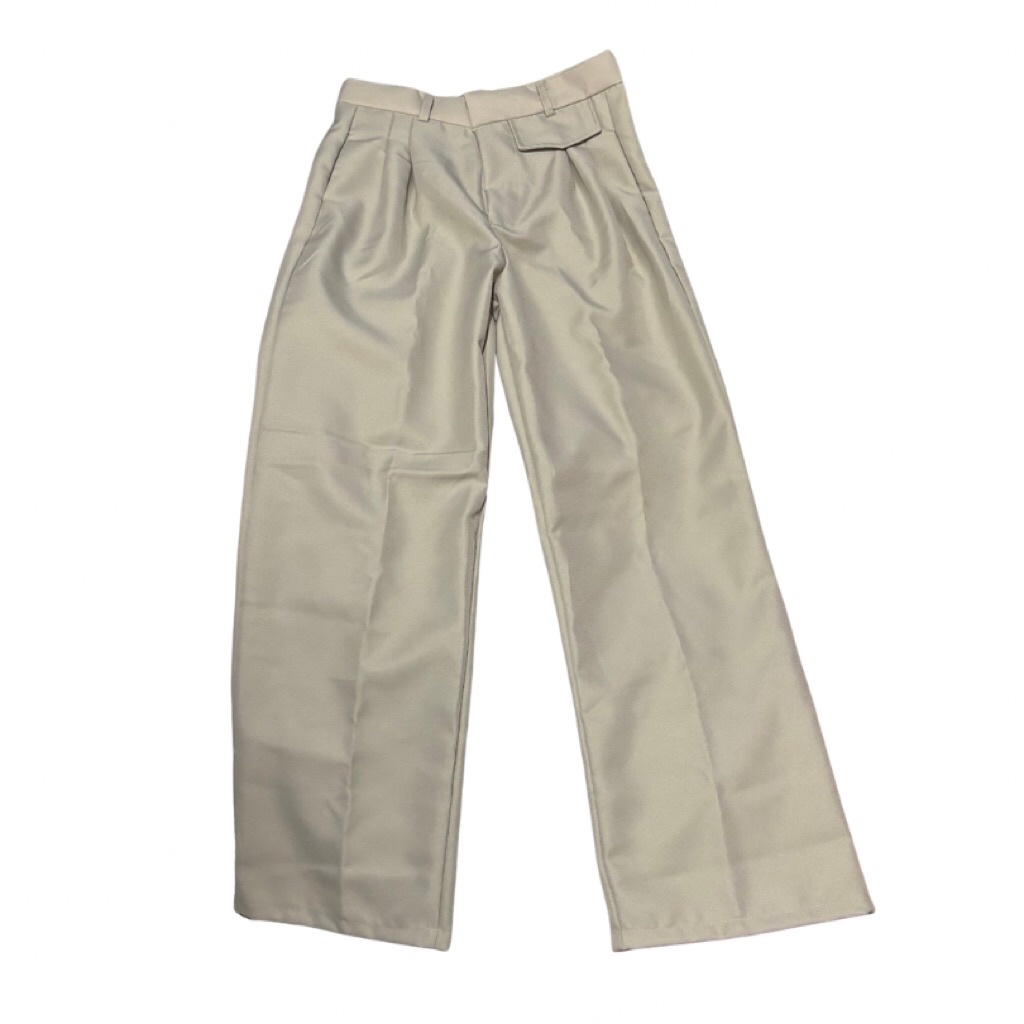 [NEW] Oro Pants Loose Pants Beige Size S