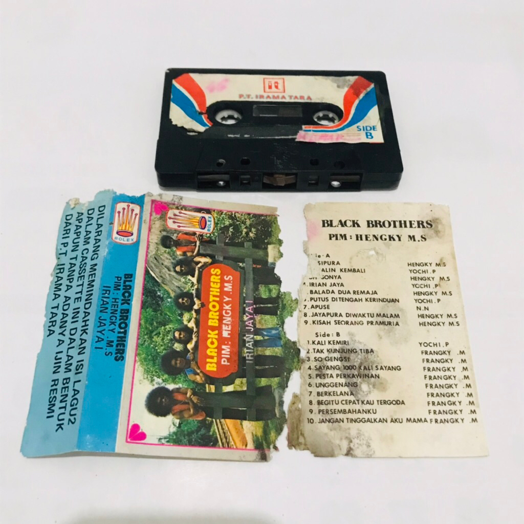 Kaset Pita BLACK BROTHERS - Kaset Pita Original