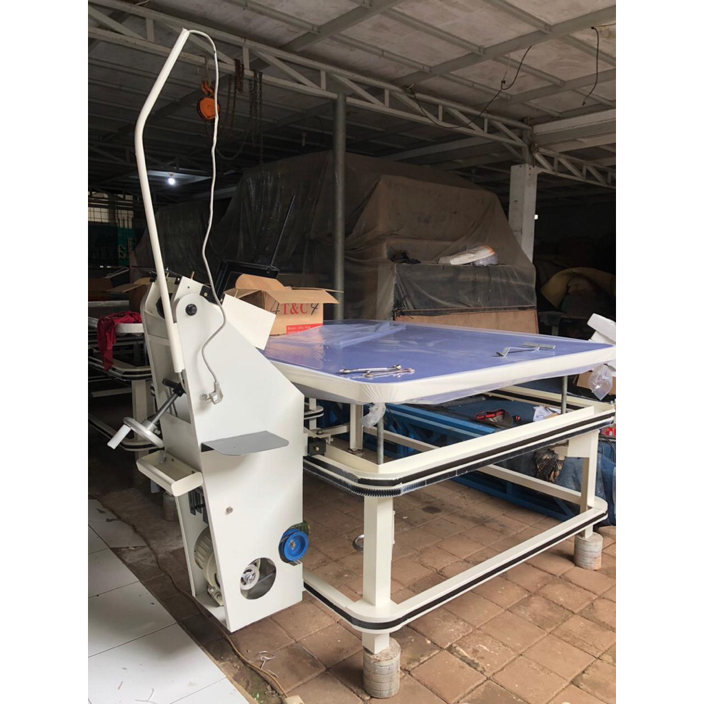 MESIN CORNER TANPA MESIN JAHIT (HANYA MEJA DAN BOX SAJA)/MESIN JAHIT KASUR AMBAL SPRINGBED DLL