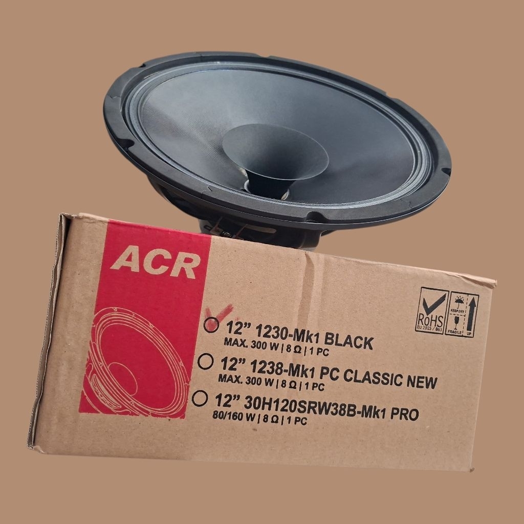 speaker 12in ACR 1230 MK 1 BLACK (FULLRANGE) 300WATT