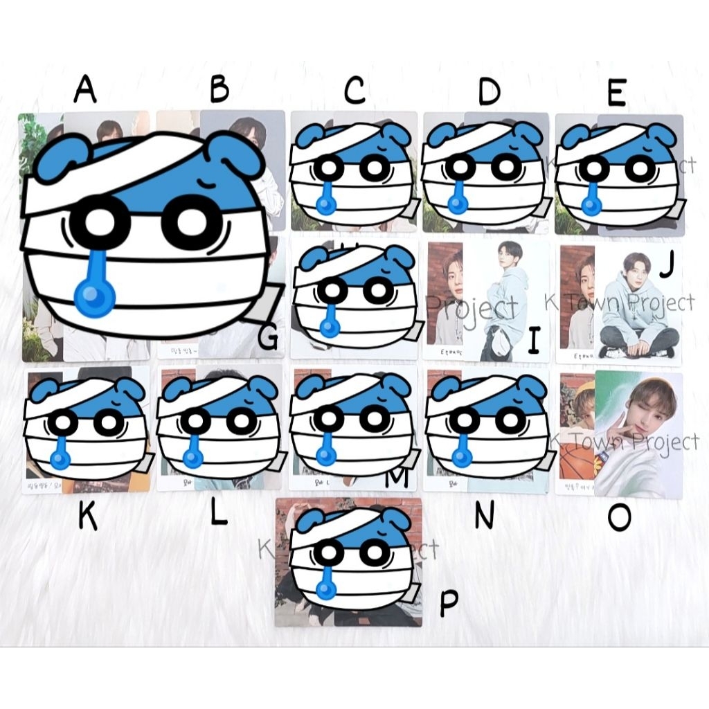 [READY - CLEARANCE SALE] TXT ACT:BOY ACT BOY 2022 FANLIVE MOA X TOGETHER CONCERT MINI PHOTOCARD SET 