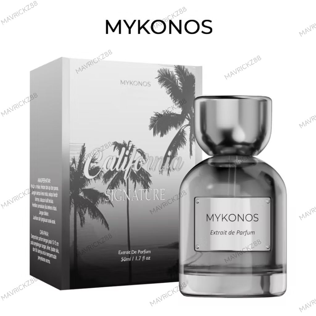 Mykonos California Signature 50ml Extrait De Parfume Ori Official