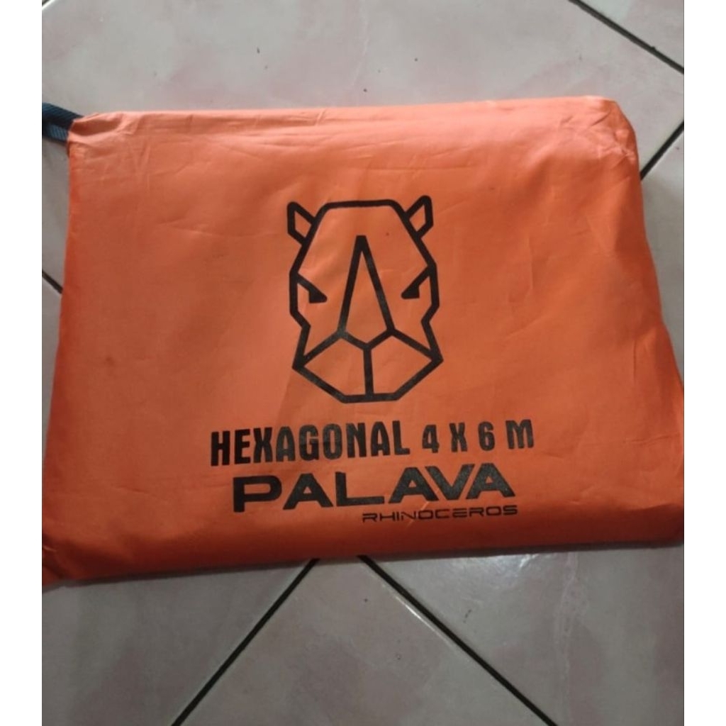 flysheet hexagonal 4x6 palava rhinoceros