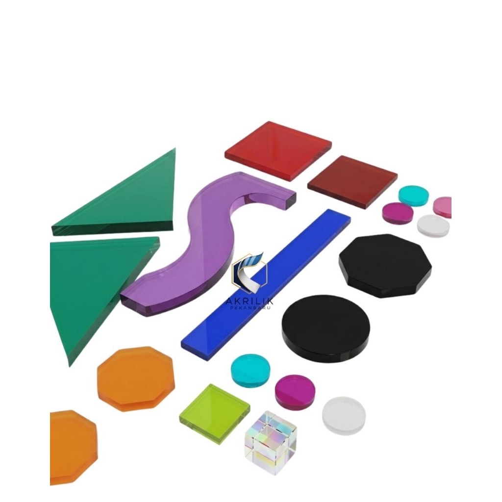 Custom Ukuran Akrilik Warna