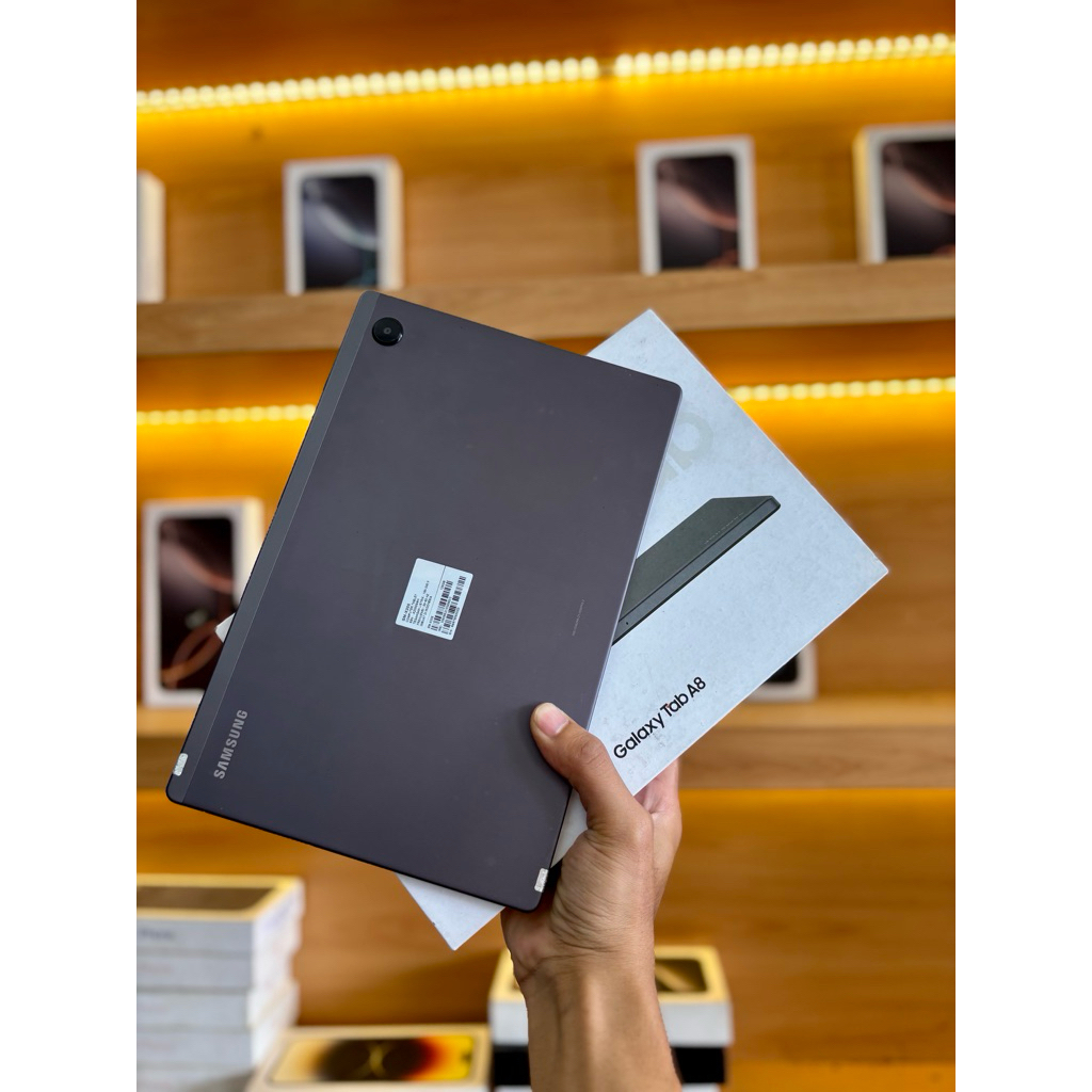 SAMSUNG TAB A8 4/128 SECOND MULUS BISA CELLULER & WIFI