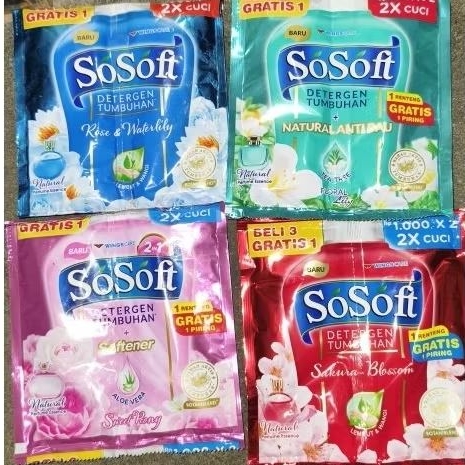 Sosoft Detergen Cair Sachet