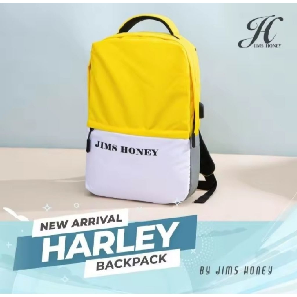 Jims Honey-Harley Backpack Tas Ransel Laptop