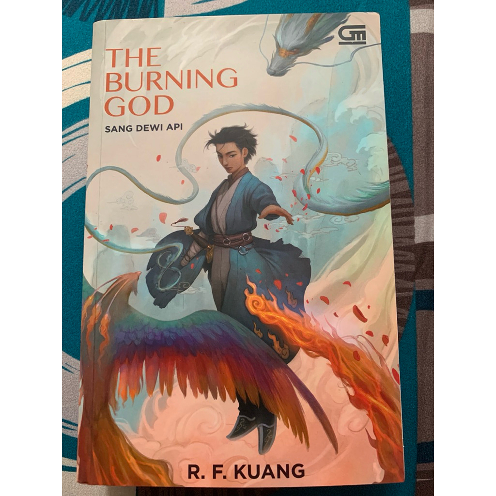 Preloved Novel The Burning God R. F. Kuang Original