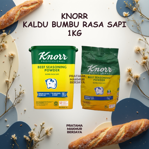 KNORR BUMBU RASA SAPI 1KG , PENYEDAP RASA SAPI KNORR 1KG