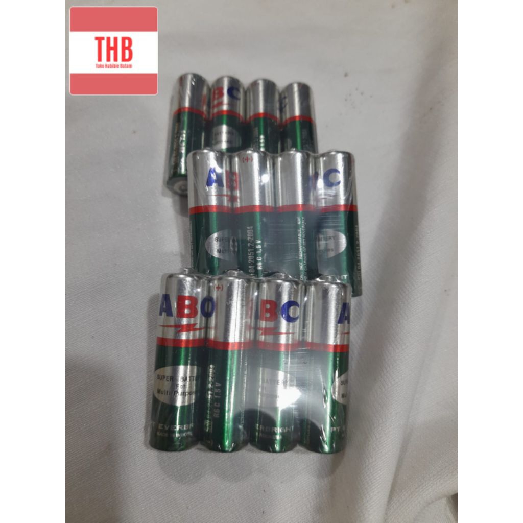 baterai jam dinding merk ABC