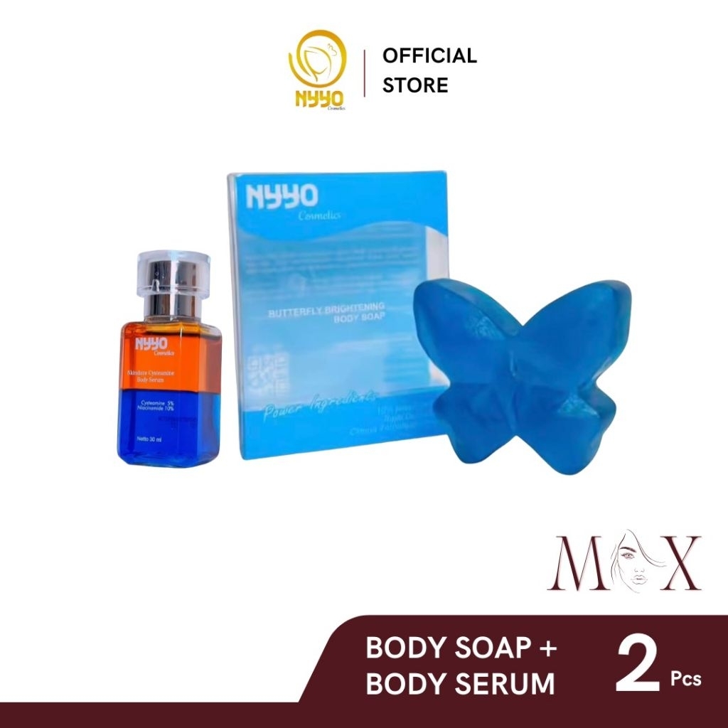NYYO - Paket Bodycare Sabun + Body Serum Cysteamine