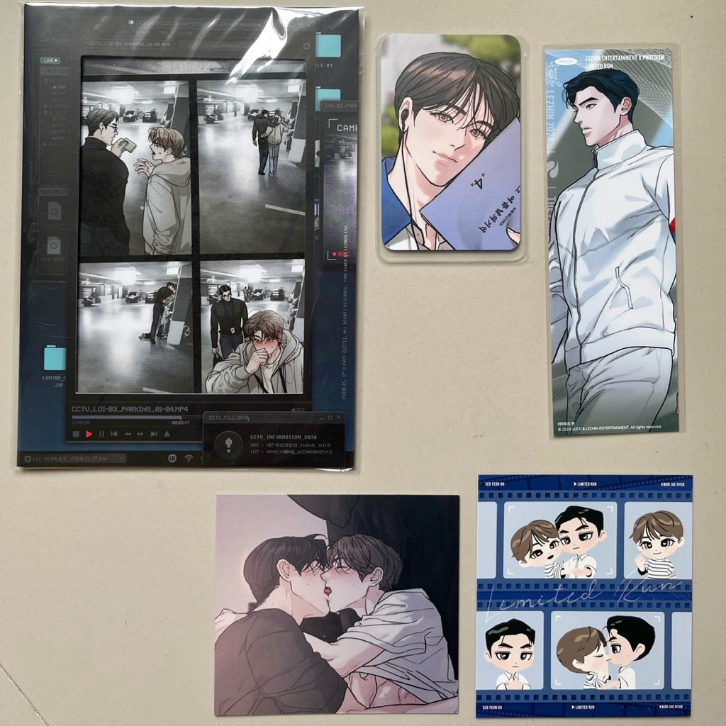 LIMITED RUN Limrun Manhwa BL Merch