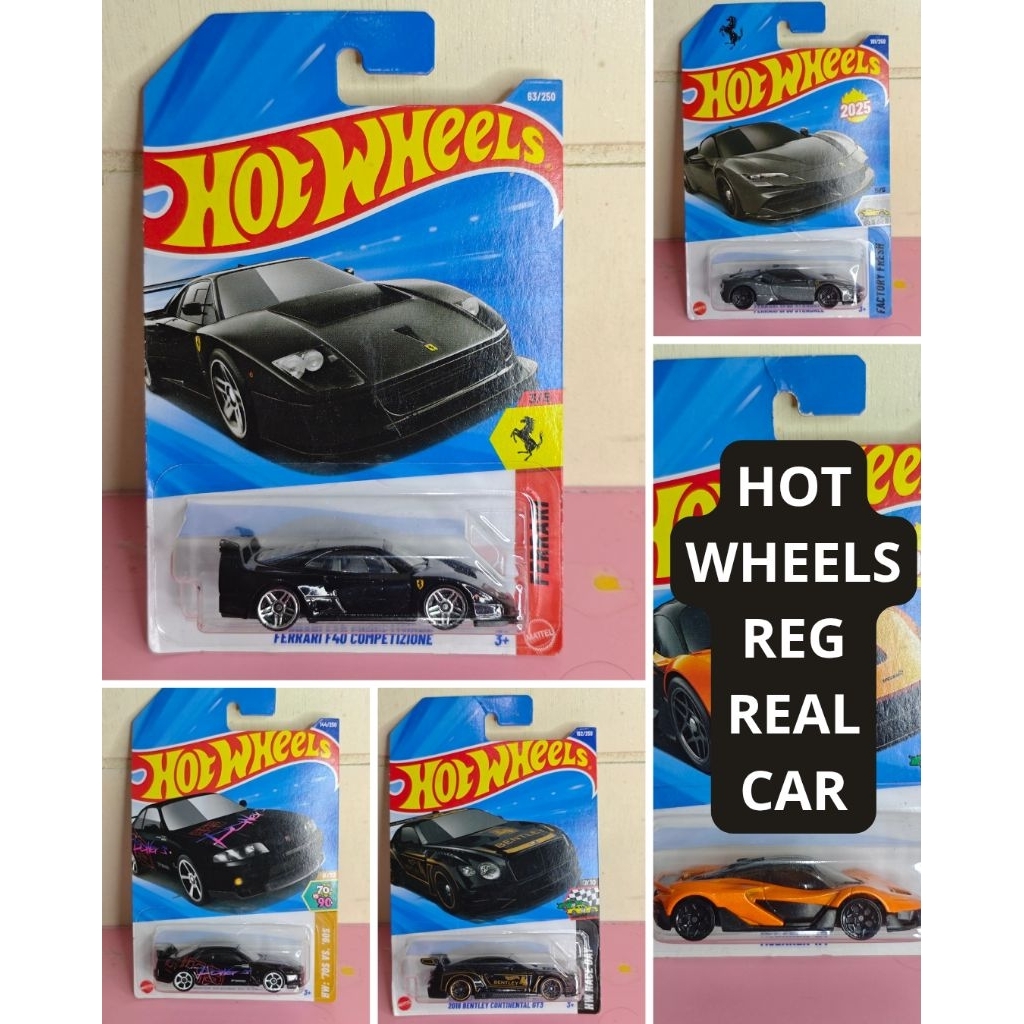 Hot Wheels Reguler Real Car