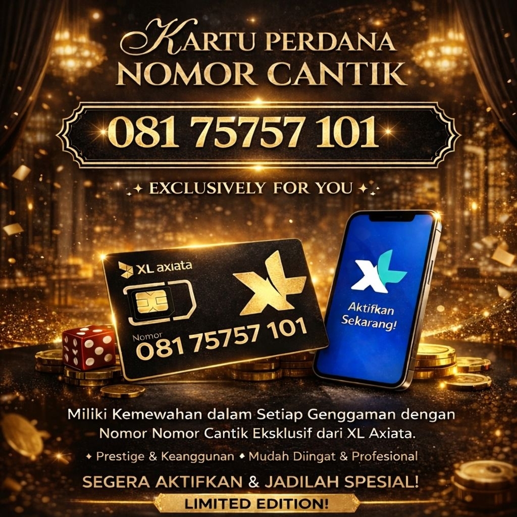 kartu perdana xl axiata no cantik