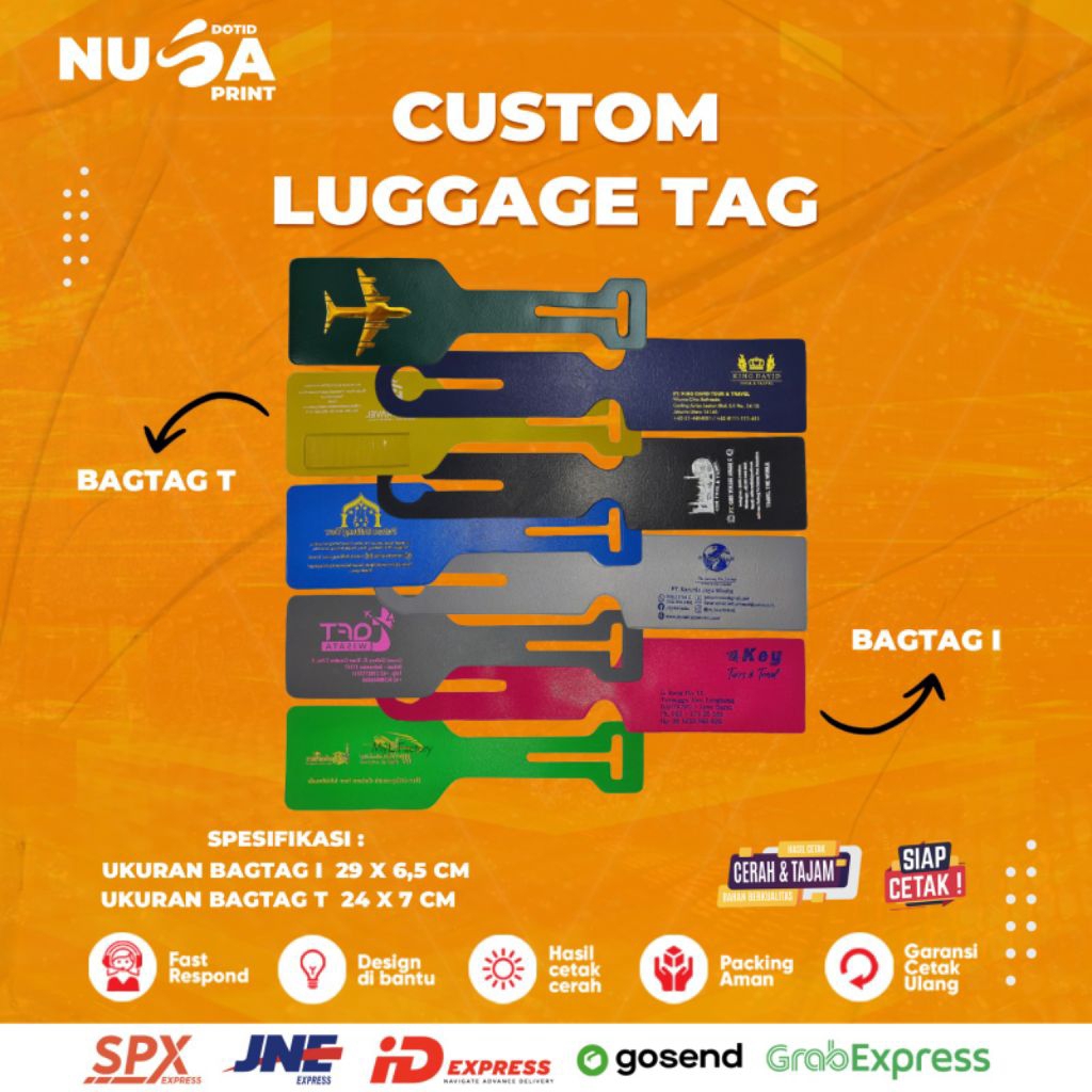 Custom Luggage tag travel