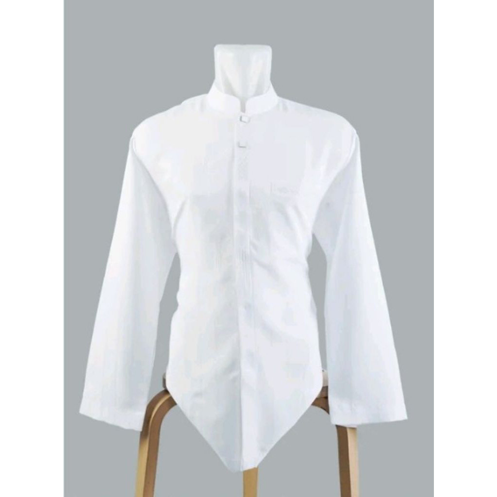 Baju Koko almia MT Tangan Panjang dus hijau 100% Original