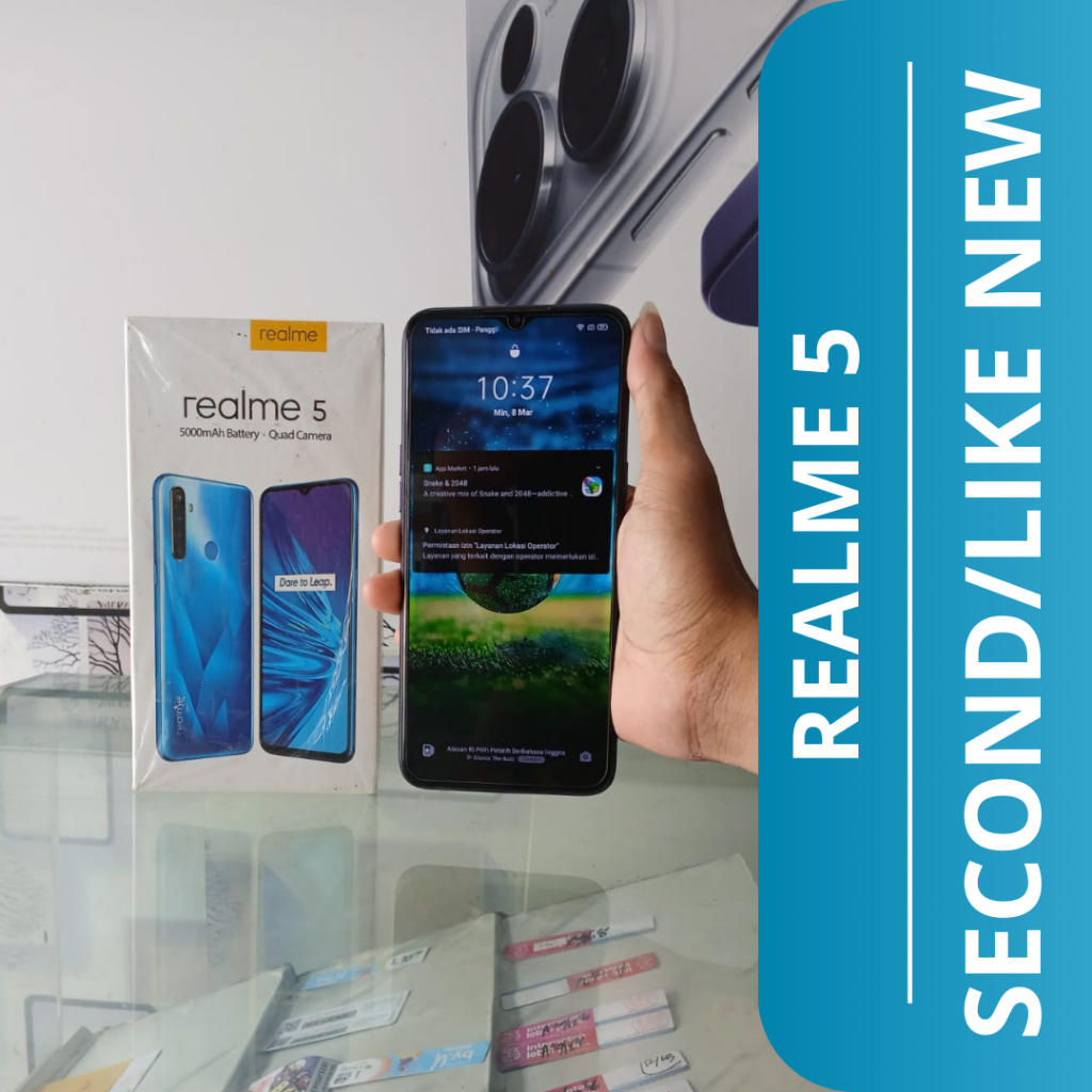 HP SECOND REALME 5 (4/128)/ REALME 5 HP SECOND.