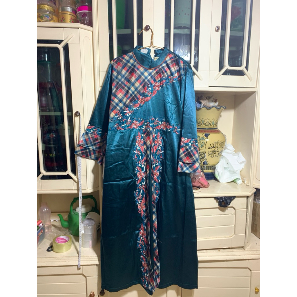 Gamis murah emerald hijau