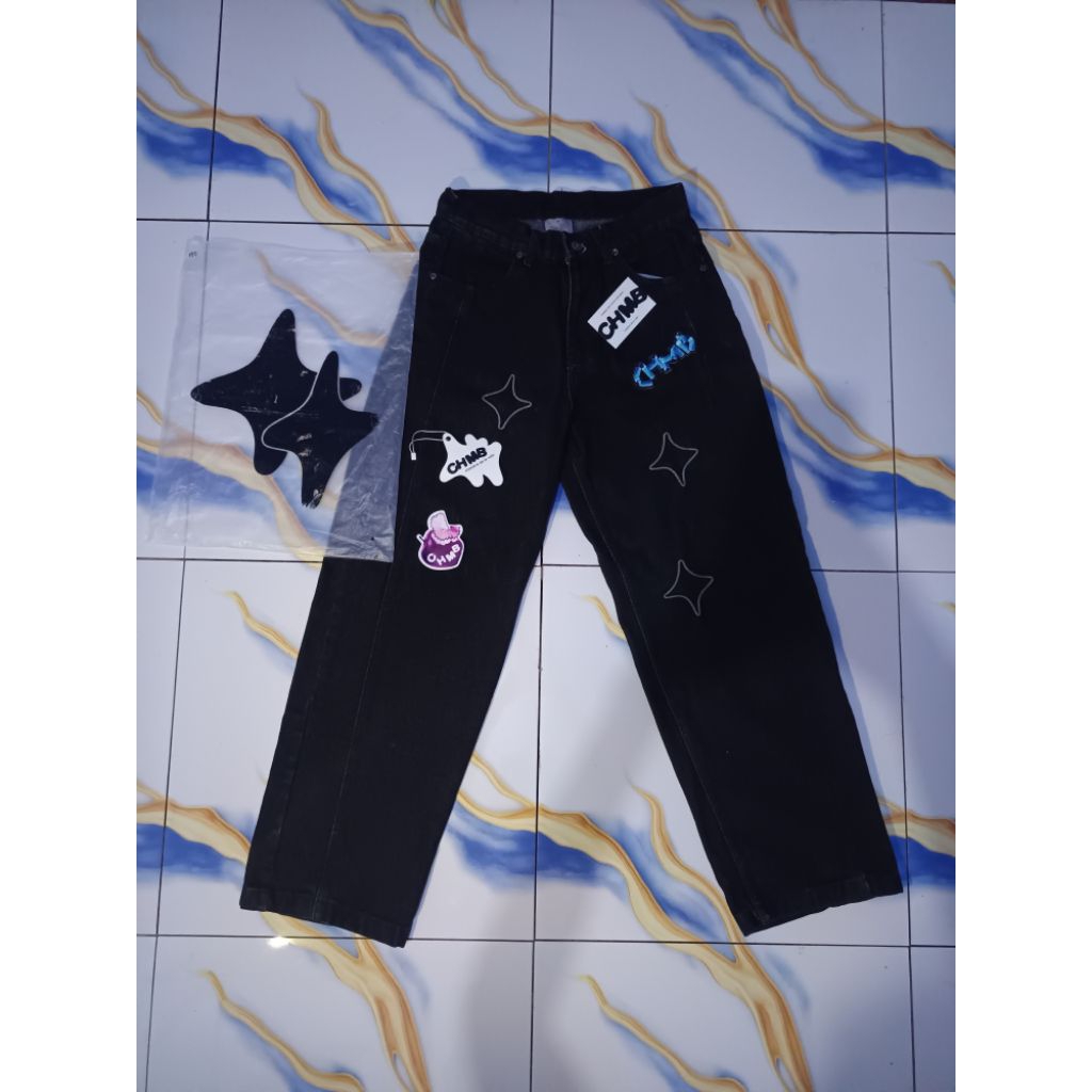 [ORIGINAL 100%] CELANA DENIM CHIIZ CHMB BLACK SIZE M