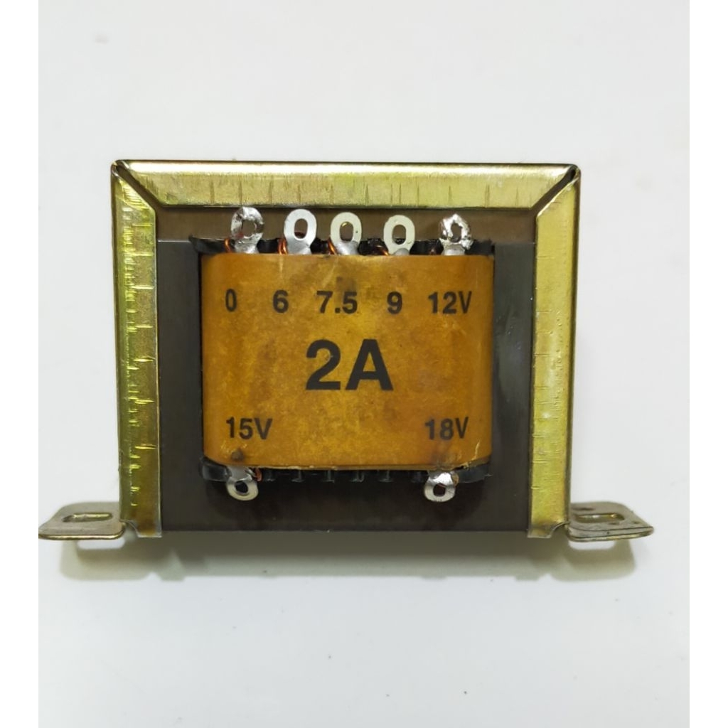 TRAFO KING 2 AMP Copotan .. non CT:18 volt.