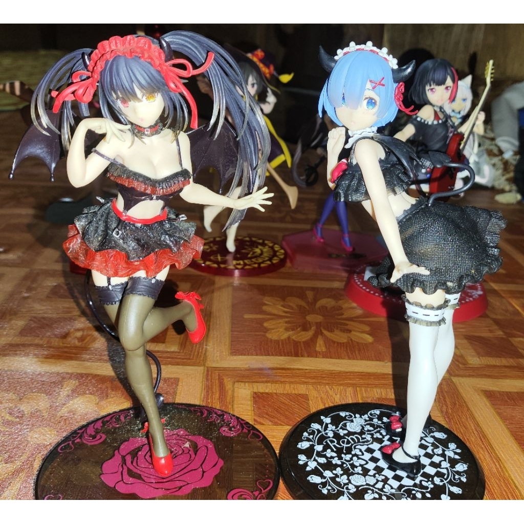 figure coreful kurumi & rem