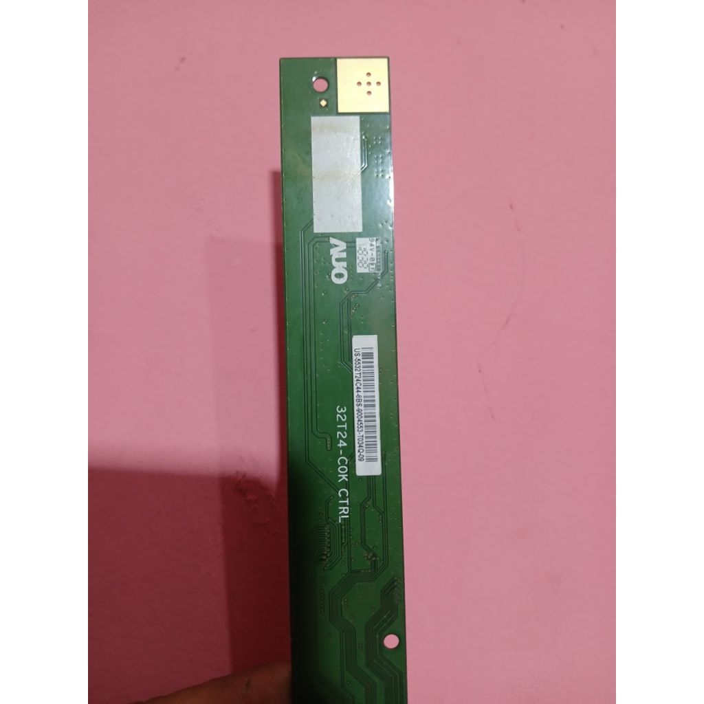 TCON TV LED POLYTRON AUO 32T24-COK CTRL Kondisi original belum cutting
