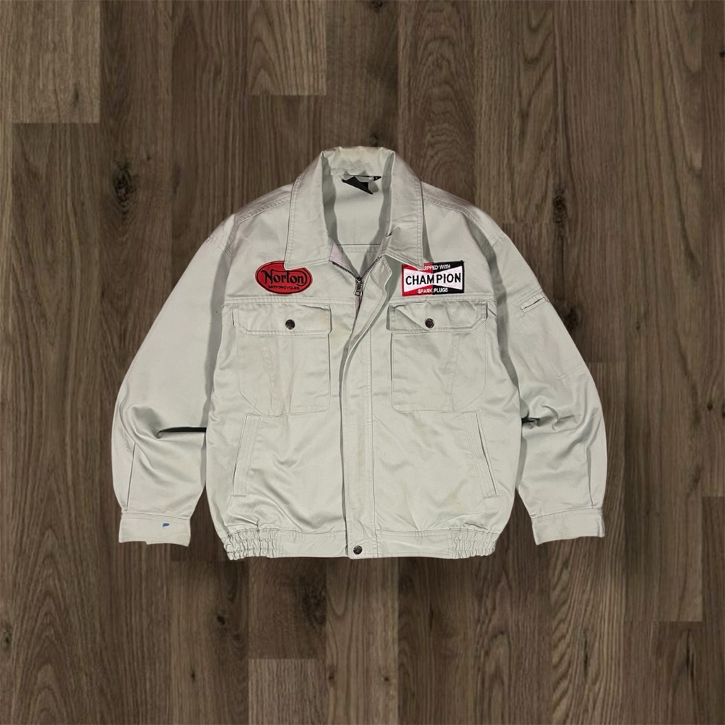 WORK JACKET JICHODO JAPAN CUSTOMPATCH