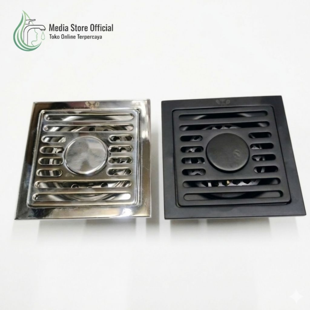 Floor drain mesin cuci anti bau kuningan/Floor Drain Kuningan Tebal Hiam /Saringan Got Anti Bau