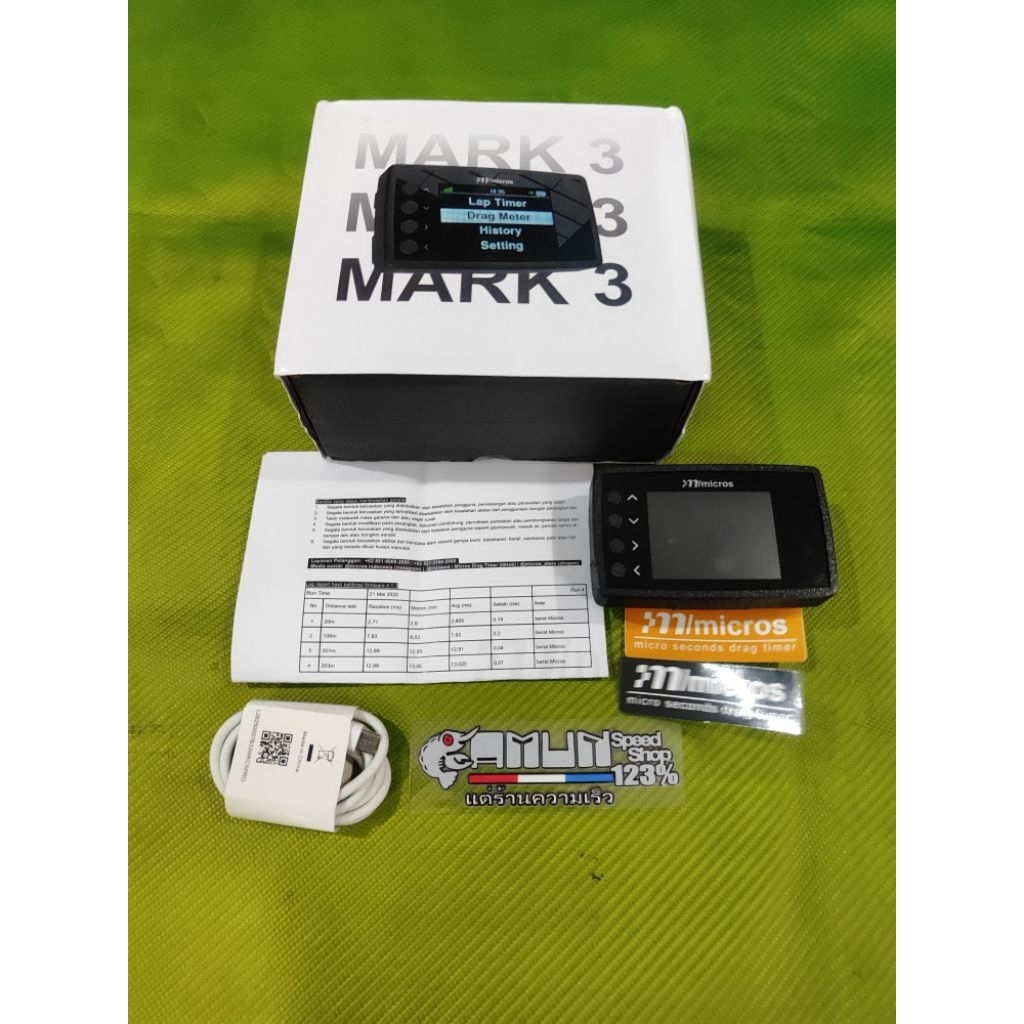 Micros Drag Meter Lap Timer mark 3 Racebox Original