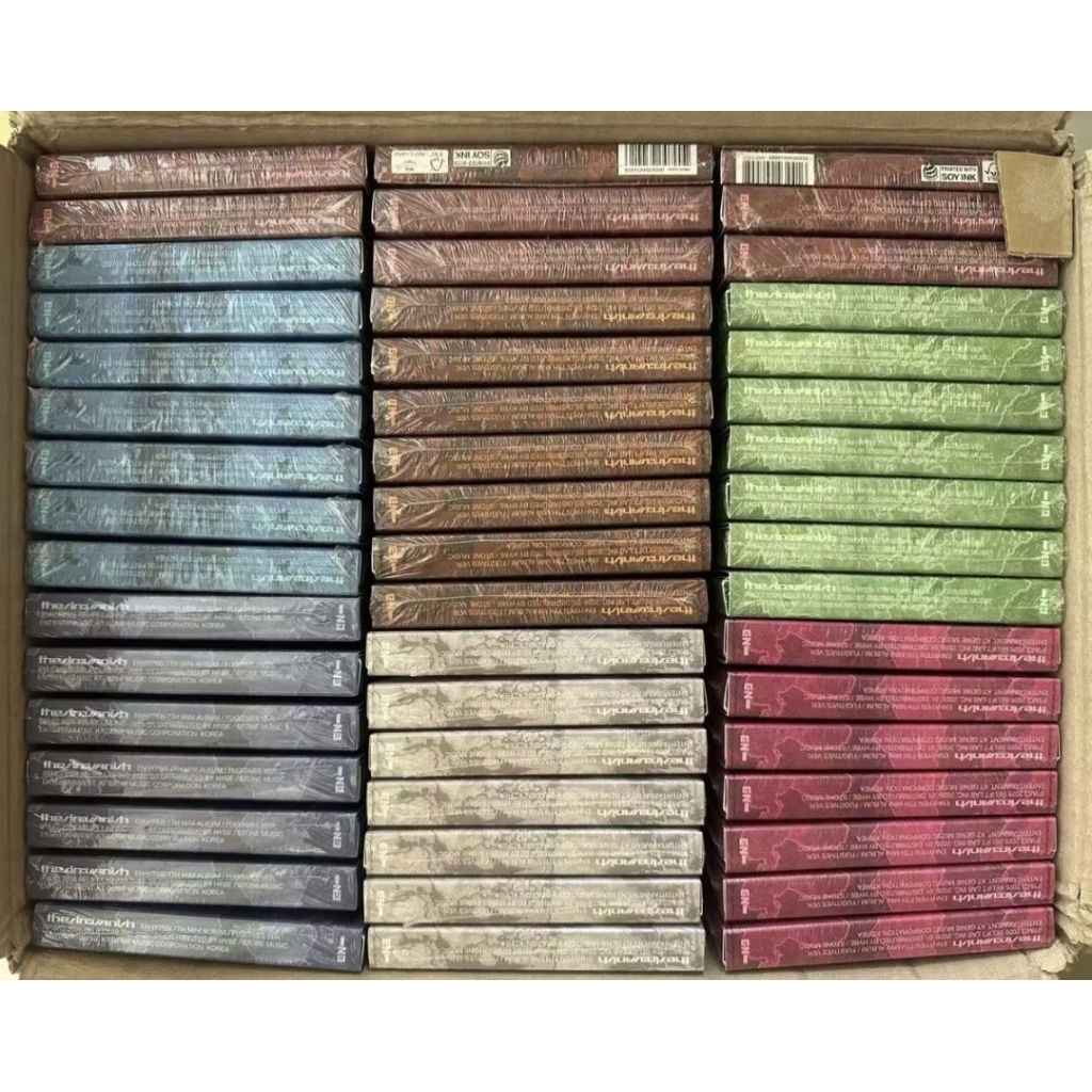 album enhypen fugitive sealed