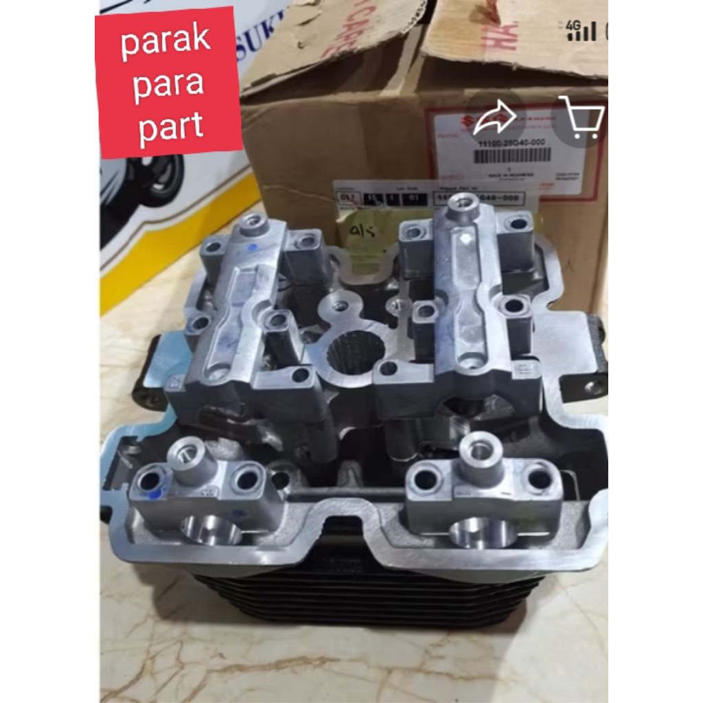 Cylinder Head Suzuki Satria Fu Karburator 150