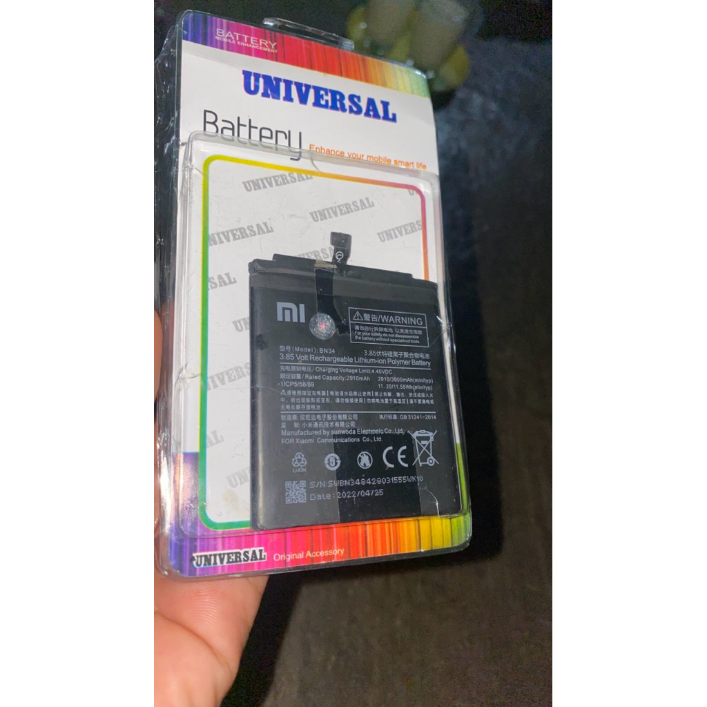 baterai copotan redmi 5A. BN34