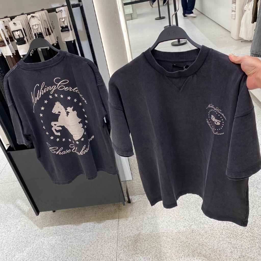 Jastipp. Tshirt Zara (Man)