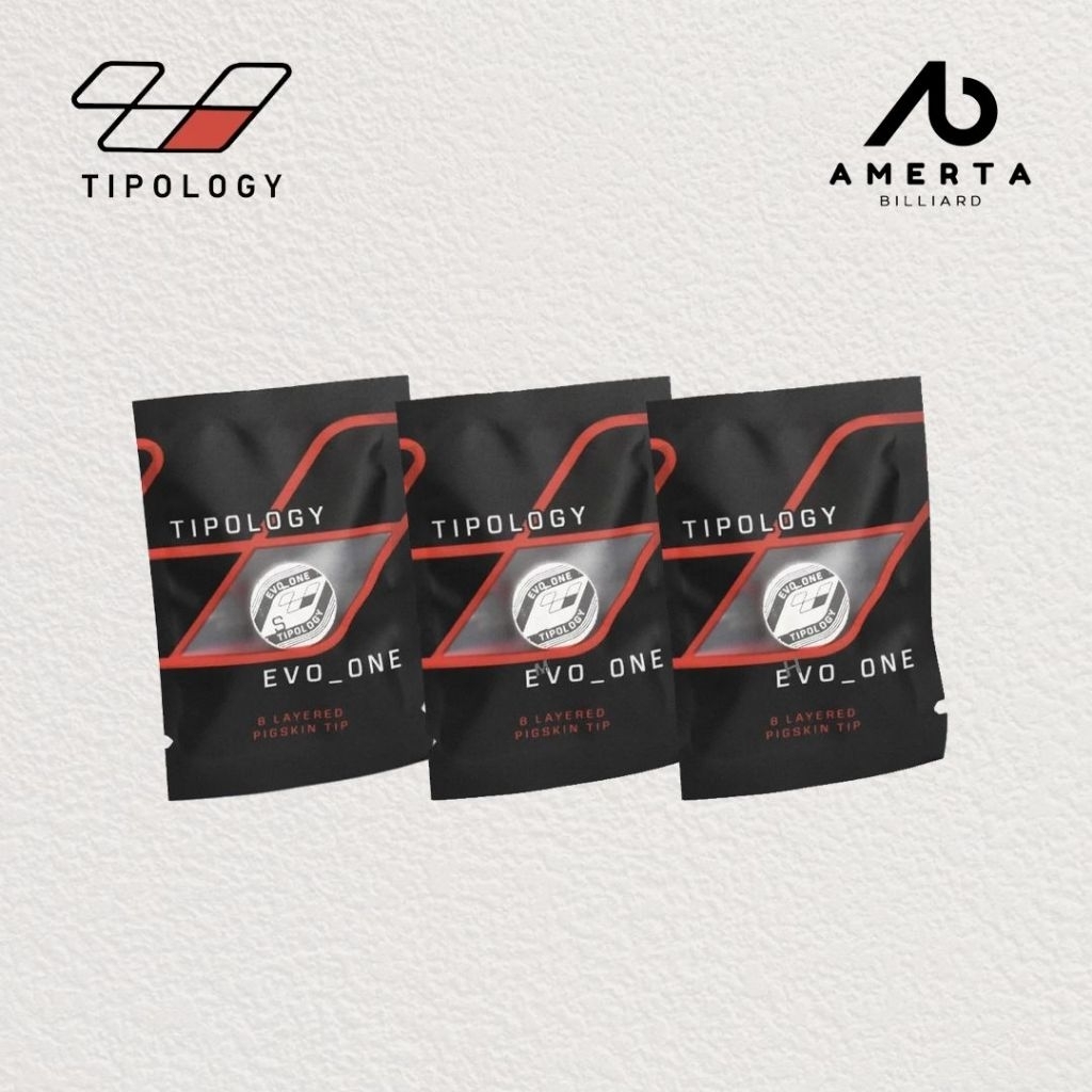 Tipology Evo One Cue Tip Stik Billiard Tip Play Original 14mm