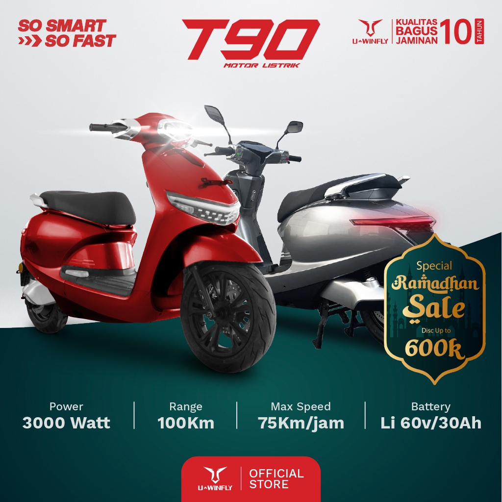 U-Winfly T90 Motor Listrik