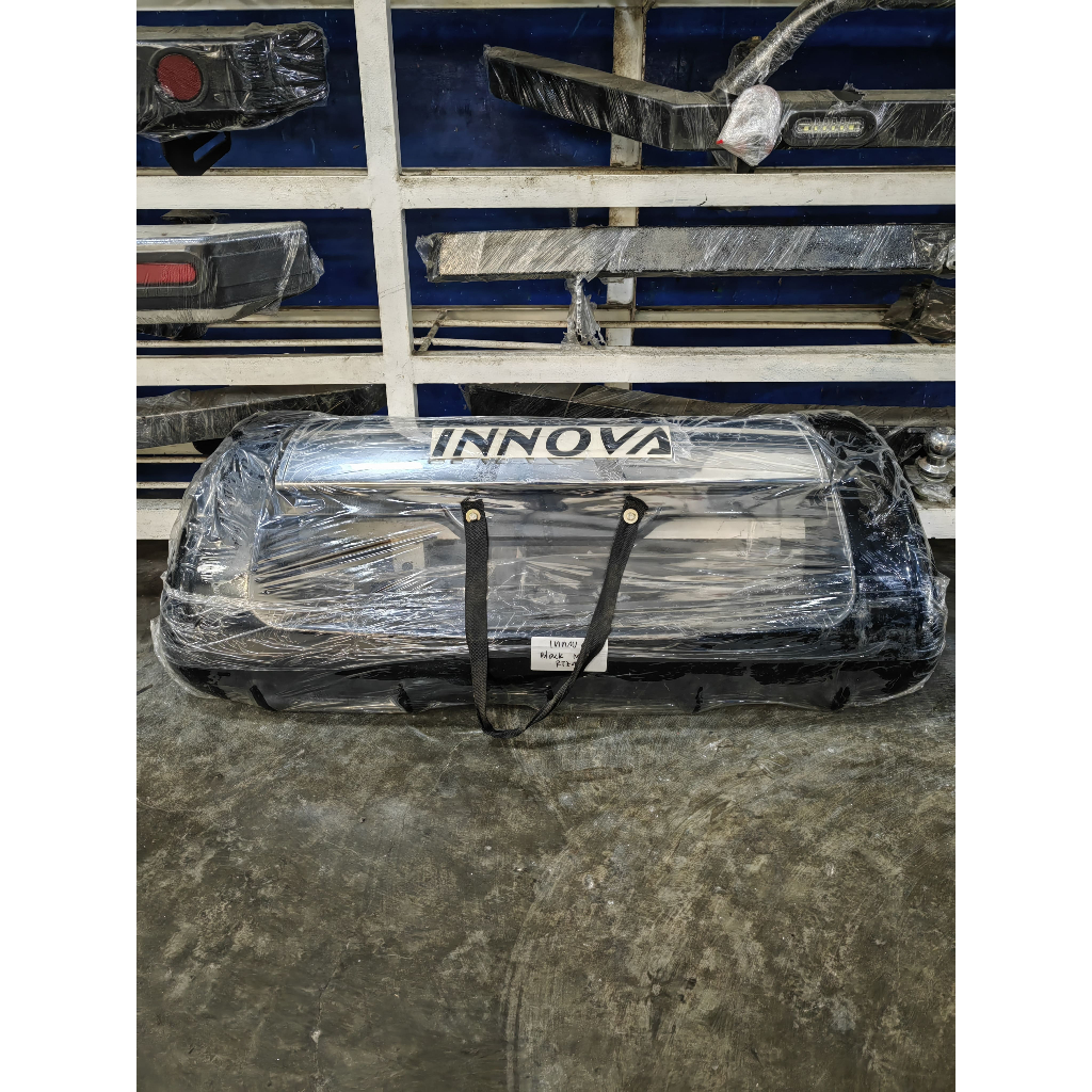 Bumper Guard / Bumper Tanduk Depan Chrome Toyota Innova 2004 - 2015