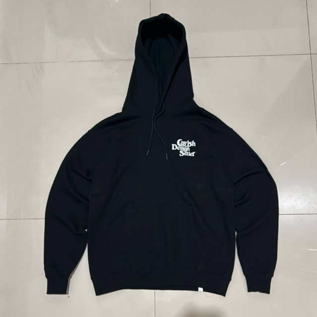 [ALAND] CAVISH - Seller Logo Hoodie Black - Atasan Hoodie Hitam Unisex