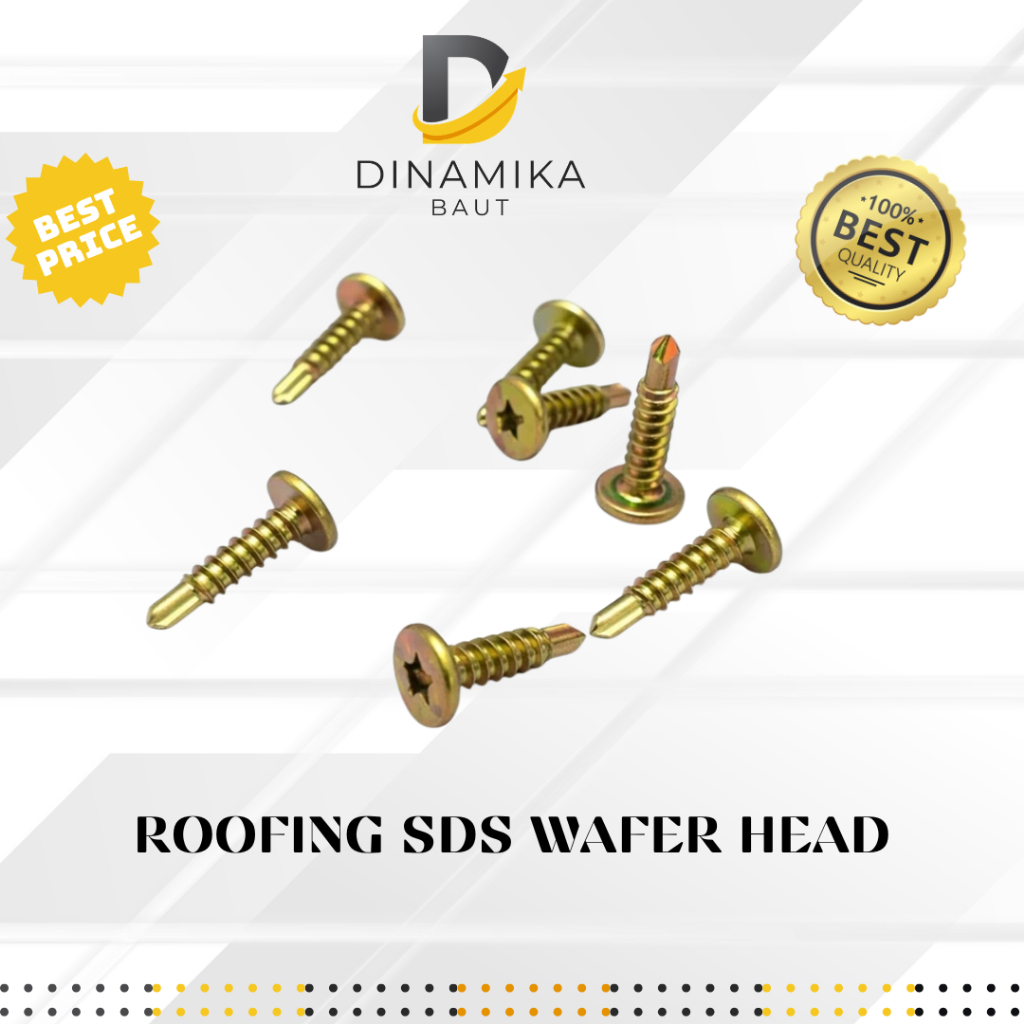 Sekrup Roofing Wafer Head SDS #10x32 (3CM)